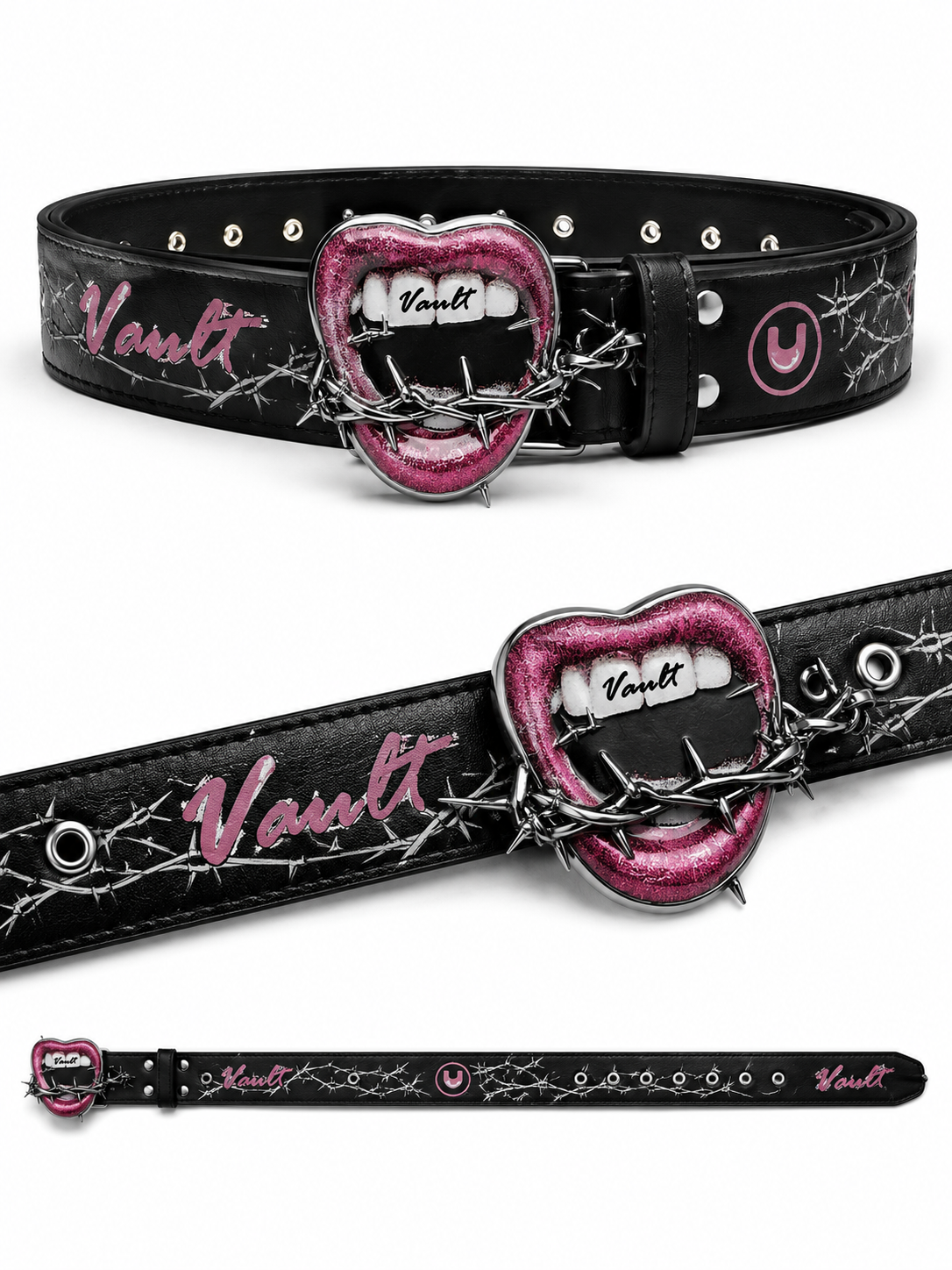 Vault mouth rockstar belt