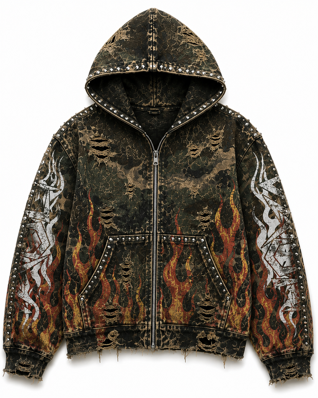 Aftermath camo Motorsport hoodie