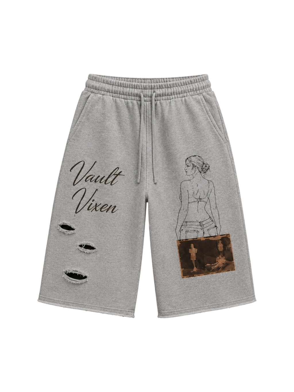 Vixen baggy shorts