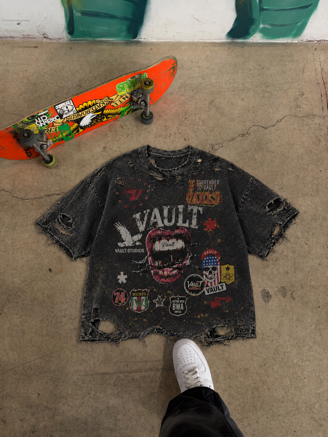 Vault logo artillery shirt